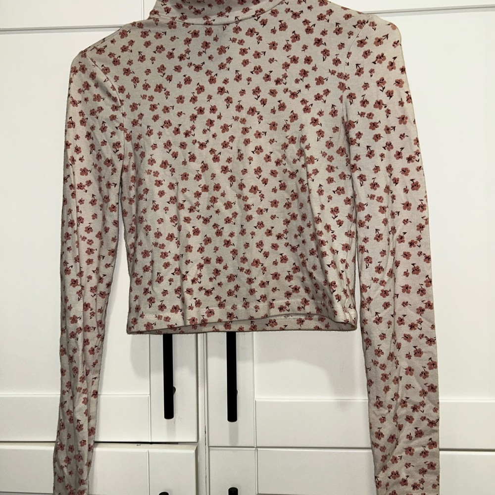 Floral Print Long Sleeve Top